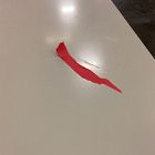 Open Box: Modernist Wood &amp; Lacquer Nightstand (19") - Winter Wood/Flax, Antique Brass