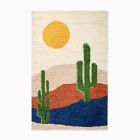 Desert Cactus Shag Rug