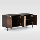 Natural Wood Media Console (52"&ndash;78")
