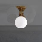 Staggered Glass Shade - Open Side