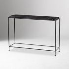 Abingdon Cast Glass Console Table (42")