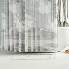 Organic Etched Cloud Shower Curtain