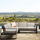Portside Aluminum Outdoor 3-Piece L-Shaped Sectional (94")