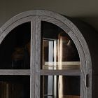 Casiphia Arched Oak Cabinet (38")