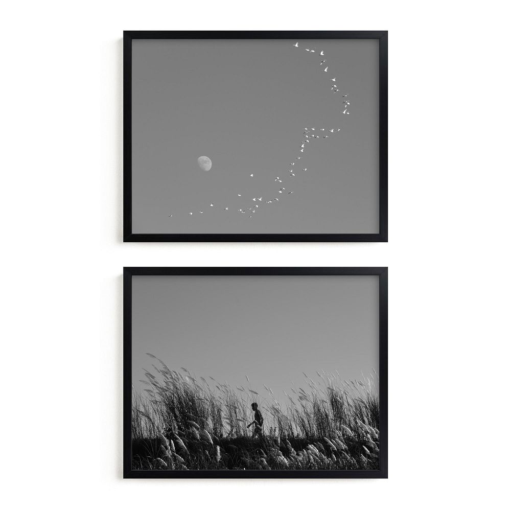 "Flight & Hike" Framed Art by Minted for West Elm by West Elm