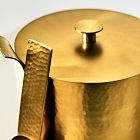 Iris Hammered Metal Ice Bucket