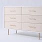 Video 1 for Margot Raffia 6-Drawer Dresser (56")