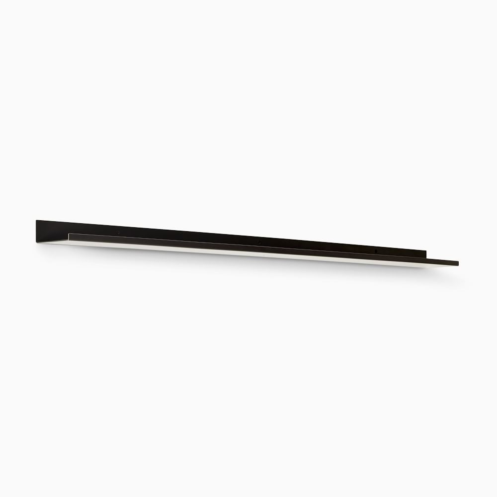 Floating Lines Metal Ledges - Ledge, Dark Bronze, 48"
