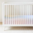 Rainbow Watercolour Jersey Crib Fitted Sheet