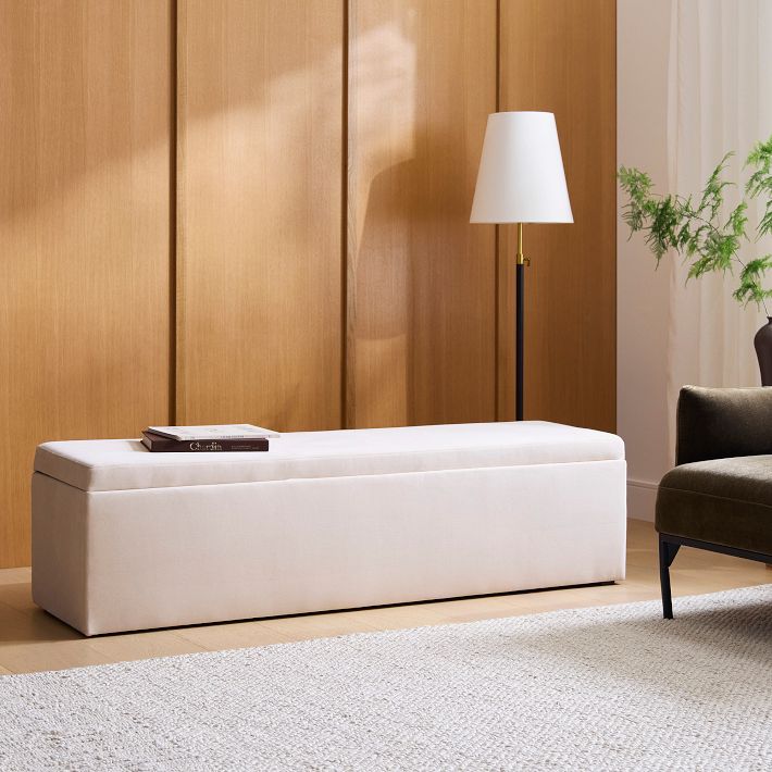Emmett Storage Bench - Stylish & Functional Seating | West Elm