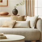 Jute Geo Pillow Cover