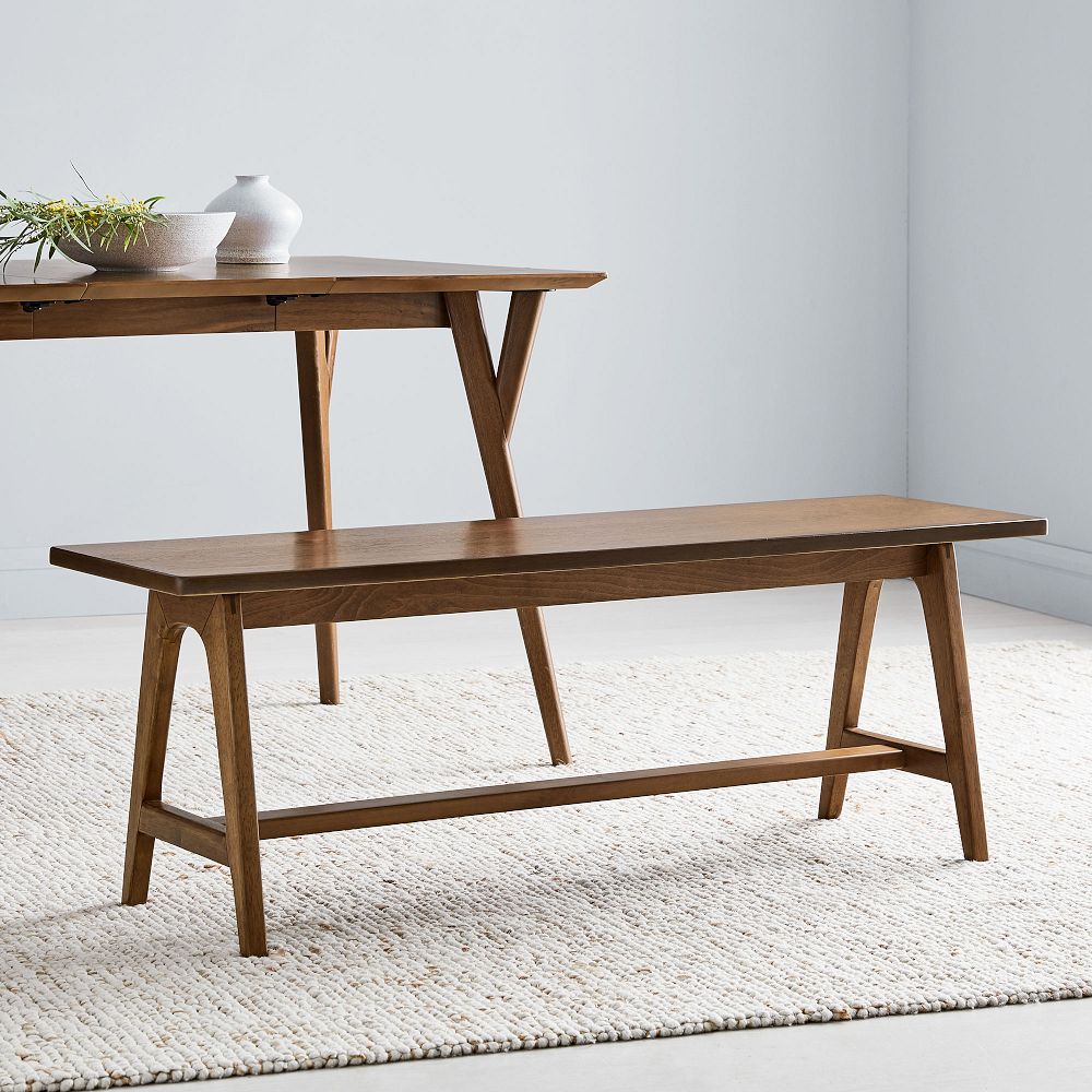 Mid-Century A-Frame Bench (52") by West Elm