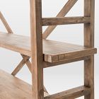 Reclaimed Pine Wood Bookshelf