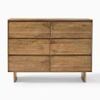 Anton Solid Wood Narrow 6-Drawer Dresser (48")