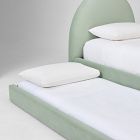 Elora Arched Upholstered Bed Single Trundle Only