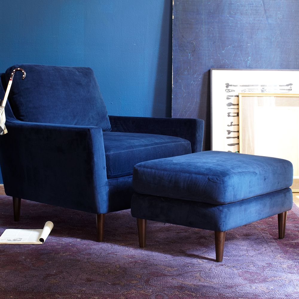 Everett Ottoman by West Elm