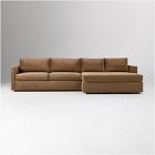Harris 2-Piece Double Wide Chaise Sectional (126"&ndash;146")