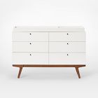 Modern 6-Drawer Changing Table (54")