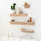 Anton Floating Shelves - Cerused White
