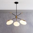 Champignon 3-Light Chandelier (31")