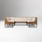 Mireva U-Shaped Dining Banquette (101"&ndash;129")