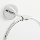 Pure Modernist Bath Hardware - Chrome