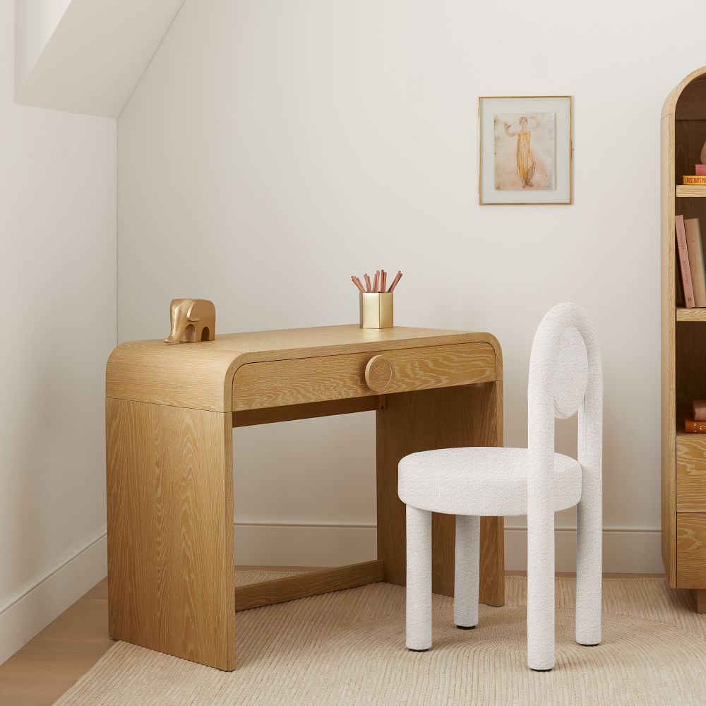 Statement Knob Desk (39") by West Elm