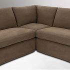 Delara Slipcover L-Shaped Sectional (124")