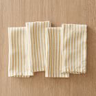 European Linen Stripe Napkin Sets