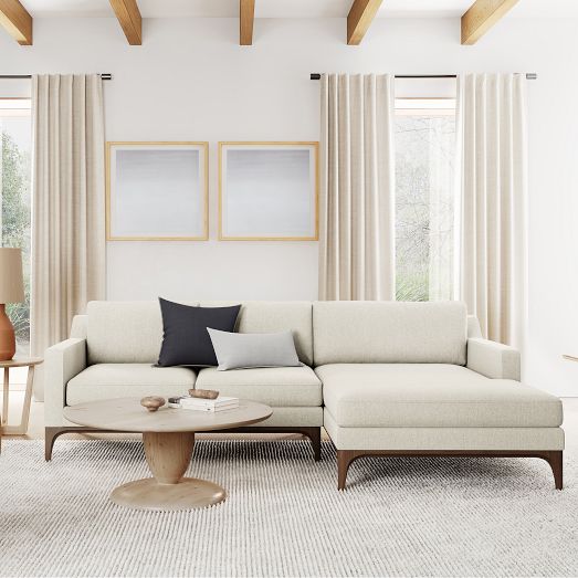 Parker 2-Piece Chaise Sectional (108") by West Elm