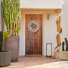 Faux White Berry Wreath &amp; Garland