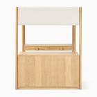 Statement Knob Loft Bed w/ Desk &amp; Dresser