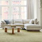 Harmony Extra Deep 2-Piece Bumper Chaise Sectional (119"&ndash;135")