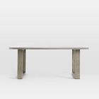 Portside Outdoor Concrete Dining Table (72") - ADA