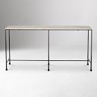 Leilani Botticino Marble Console Table (60")