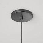 Open Box: Sculptural Pendant Hardwired Canopy - Dark Bronze
