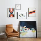 Retro Stripes Framed Wall Art by Minted for West Elm