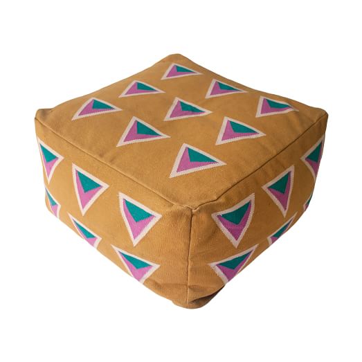 Leah Singh Maya Pouf by West Elm