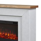 Malie Electric Fireplace (68")