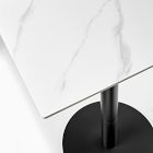 Orbit Restaurant Rectangle Bar Table - Porcelain