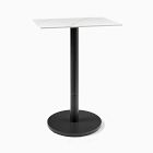 Orbit Restaurant Rectangle Bar Table - Porcelain