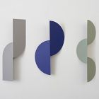Circle &amp; Line Two Fold Wall Hanging