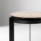 Gavrin Cast Glass Side Table (20")