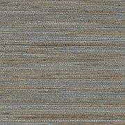 Metallic Slate Grasscloth Wallpaper