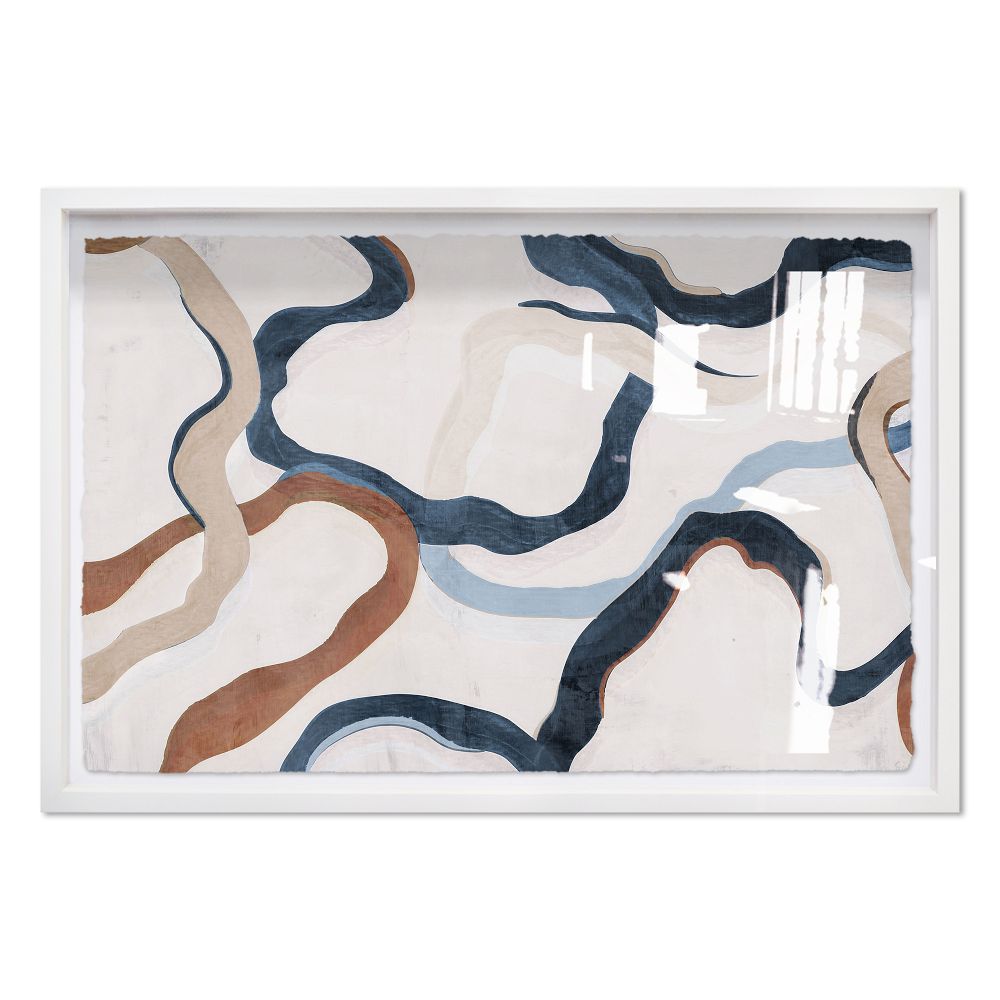 Paths of Life Framed Wall Art by West Elm