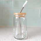 Counter Couture Bamboo Lid And Straw Set