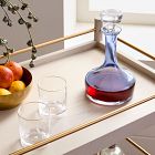 Estelle Colored Glass Vogue Decanter