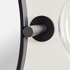 Metal Frame Pivot Round Wall Mirror - 24"