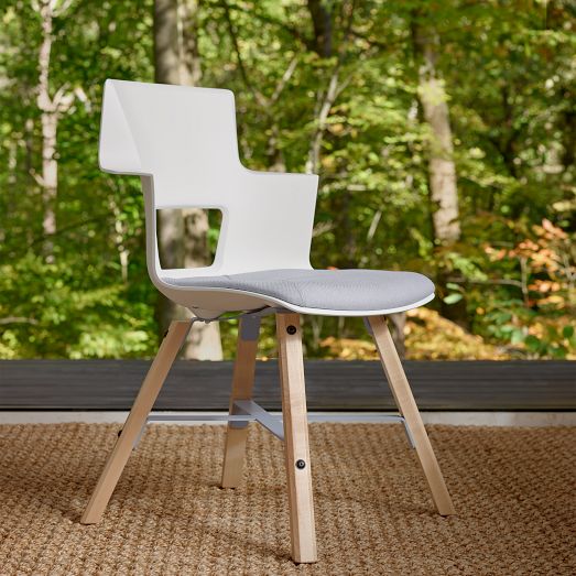 Steelcase Shortcut Wood Chair by West Elm