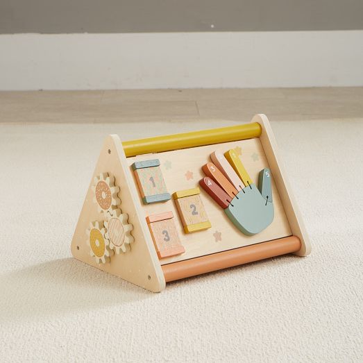Wonder & Wise Activity Triangle Toy | West Elm